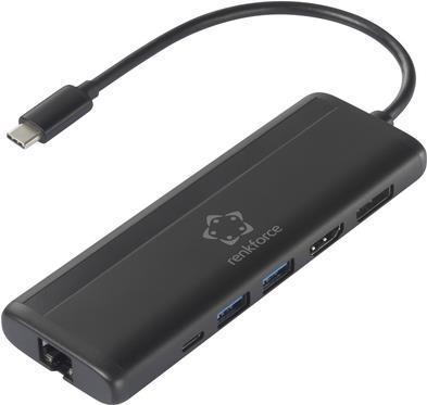 RenkForce RF-DKS-800 USB-C DuchingStation Adapt for Brand (Notebook DockingStations) Universal USB-C-C-C-C-C-C-C-C-Ccct of Powe
