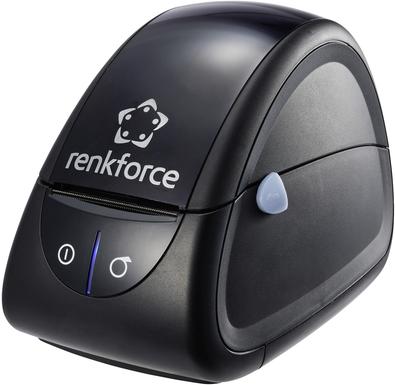Etichetta Renkforce RF-TLP-01 Stampante Thermalkunkt 203 x 203 DPI Larghezza dell'etichetta (max.): 62 mm USB, RS-232 (RF-54692