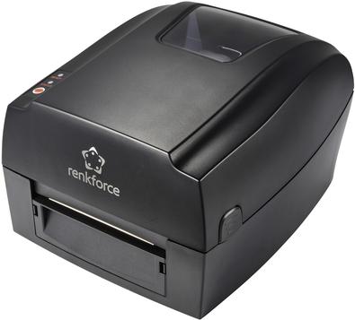 Renkforce RF-TTLP4-01 Stampanti dell'etichetta Thermalkunkt 203 X 203 DPI Larghezza dell'etichetta (max.): 118 mm USB, RS-232 (