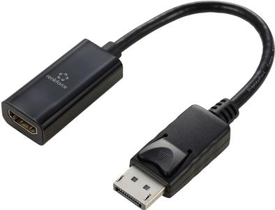 Renkforce RF-5596324 Displayport Konverter [1x DisplayPort Connector-1x HDMI Socket] Porta di visualizzazione nera 1.2 23 cm (R
