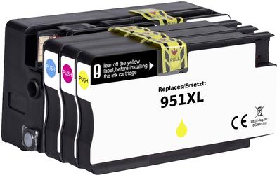 Renkforce Ink Combini Pacchetto sostituito HP 950 XL, 951 XL (C2P43AE) Nero compatibile, ciano, magenta, gelb RF-5705448 (RF-57