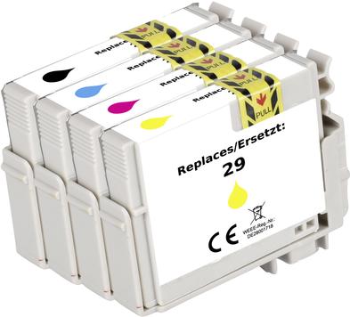 Renkforce Ink Combini Pack Sostituisce Epson T2986 (C13T298640) Black compatibile, ciano, magenta, gelb RF-5705460 (RF-5705460)