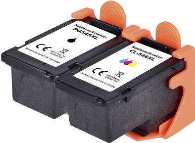 Renkforce Ink Combini Pack Sostituisce Canon PG-545XL, CL-546XL COMPIBILE COMPI PACCHIO NERO, CYAN, MAGENTA, GIALLO RF-I-C-PG54