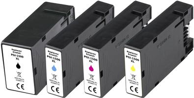 Renkforce Ink Combini Pack Sostituisce Canon PGI-1500XL (9182B004) Black compatibile, ciano, magenta, gelb RF-5706078 (RF-57060