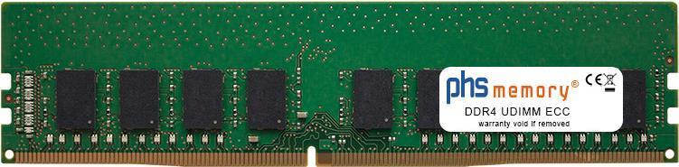 Memoria RAM da 32 GB di phs-memoria adatta per Tyan S5545-HE (S5545AG2NR-HE) DDR4 UDIMM ECC 2666MHz PC4-2666V-E (SP420942)