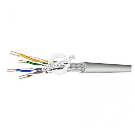 Cavo patch Draka UC900 Flex, Cat 7, S/FTP, PiMF, grigio, anello da 100 m