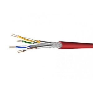 Cavo patch Draka UC900 Flex, Cat 7, S/FTP, PiMF, rosso, tamburo da 1000 m