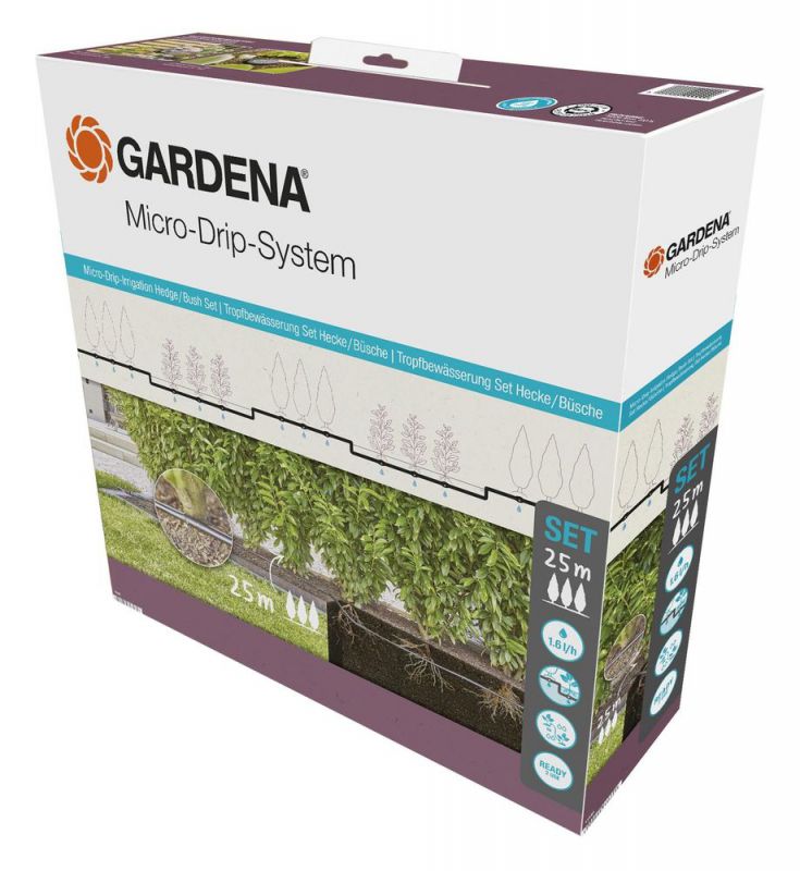GARDENA 13500-20.000.00 Set di irrigazione a goccia Micro-Drip-System