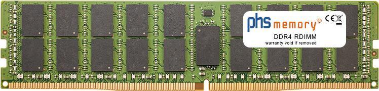 Memoria RAM da 128 GB PHS-Memory Compatibile con Supermicro SuperServer 1029ux-LL3-C16 DDRIMM 3DS 3200MHz PC4-25600-R (SP453763