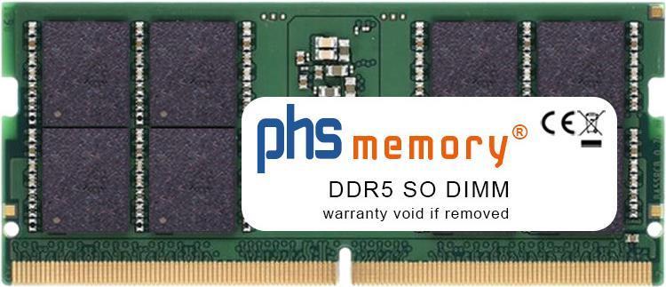 Memoria RAM da 16 GB di Phs-Memory Compatibile con HP Victus 16-R0073NG DDR5 SO Dimm 4800MHz PC5-38400-S (SP499377)