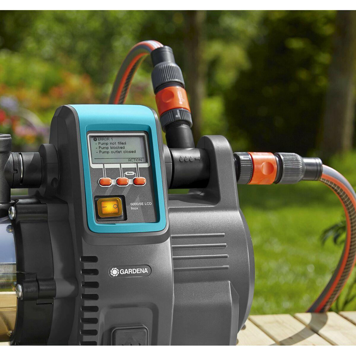 Gardena home & garden machine 6000/6 LCD inox macchina per l'acqua domestica
