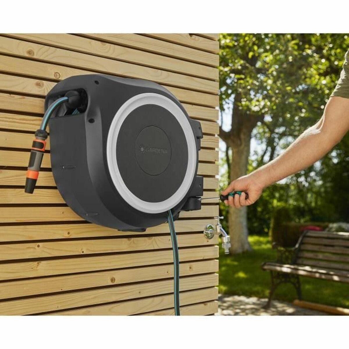 Avvolgitubo Gardena RollUp L Automatico Parete 30 m 13 mm