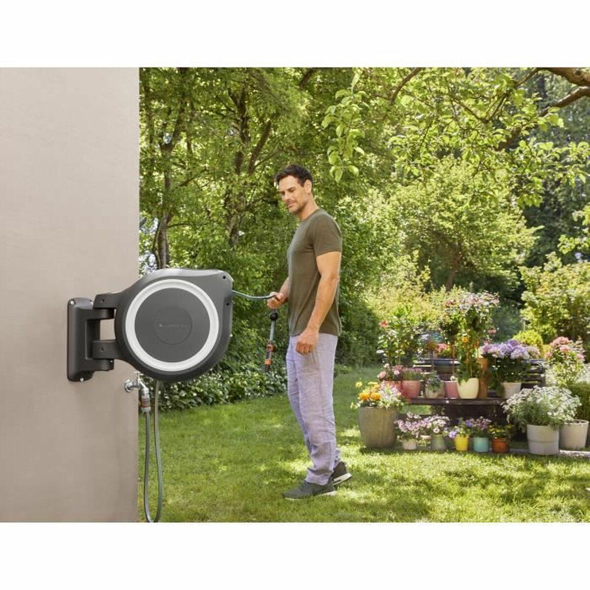 Avvolgitubo Gardena RollUp L Automatico Parete 30 m 13 mm