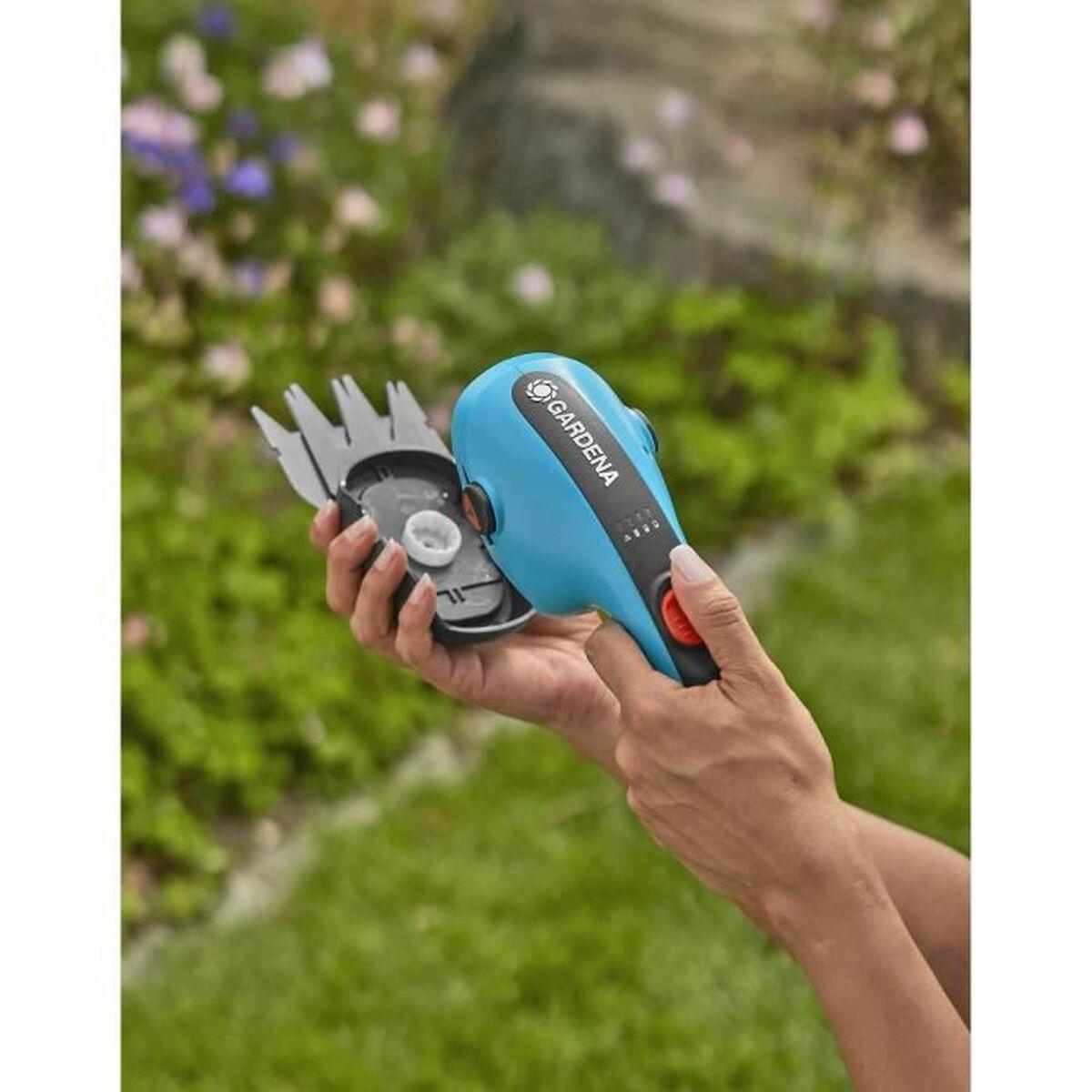 GARDENA 09885-20.000.00 set cesoie per erba e arbusti a batteria ClassicCut Li