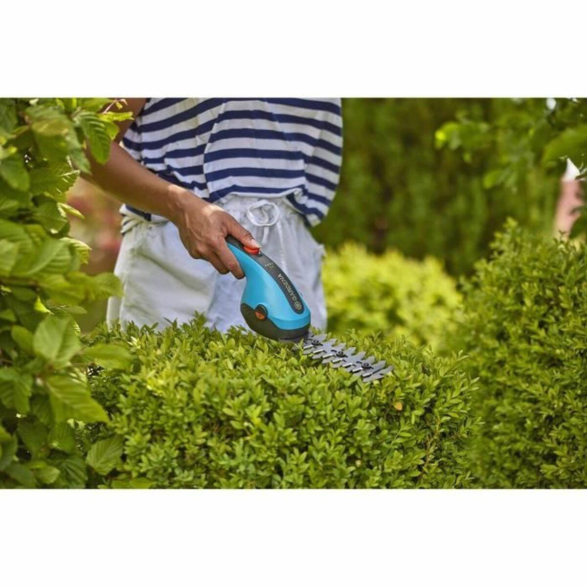 GARDENA 09885-20.000.00 set cesoie per erba e arbusti a batteria ClassicCut Li