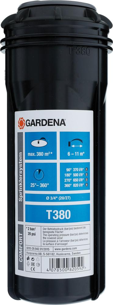 Irrigatore pop-up a turbina Gardena T 380