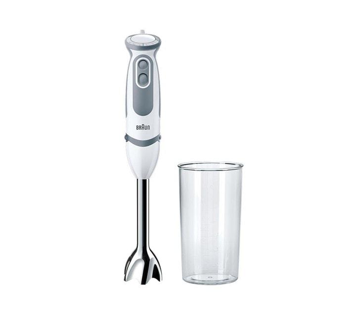 Braun MultiQuick 5 MQ 5200 WH frullatore 0,6 L Frullatore ad immersione 100 W Grigio, Bianco
