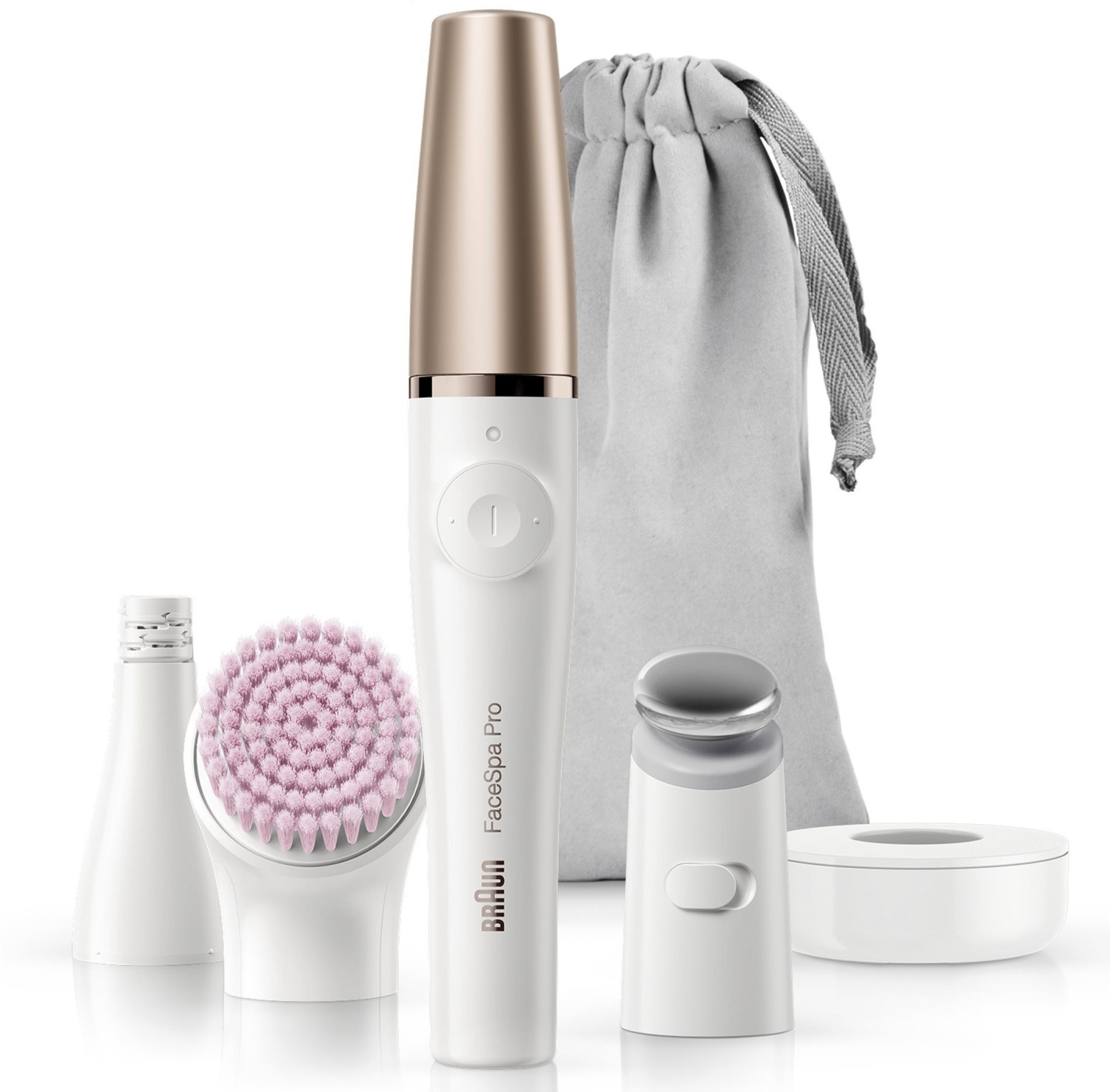 Braun 81636295 epilatore 10 pinzette Bianco, Bronzo