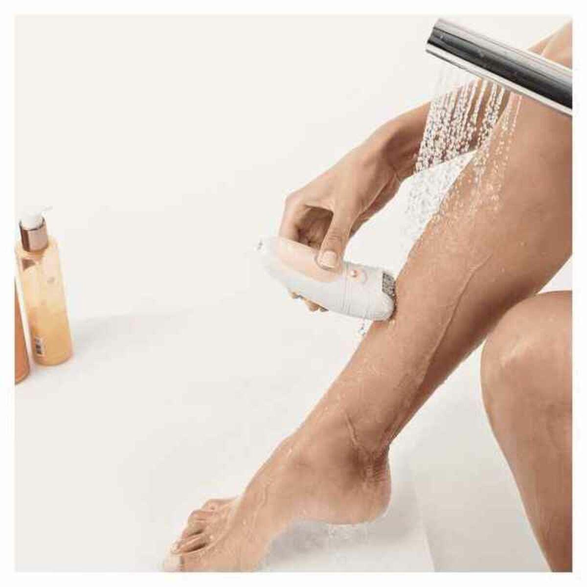 Braun Silk-ÃƒÂ©pil 5 5-820, Epilatore Donna Bianco/Rosa Per UnÃ¢â‚¬â„¢Epilazione Delicata