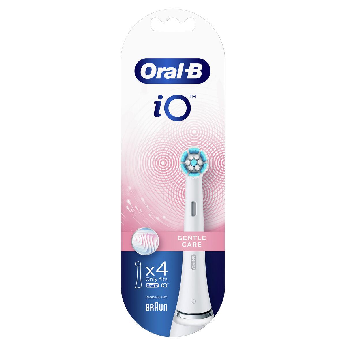 Ricambio per Spazzolino da Denti Elettrico Oral-B io Bianco 4 UnitÃƒÂ 