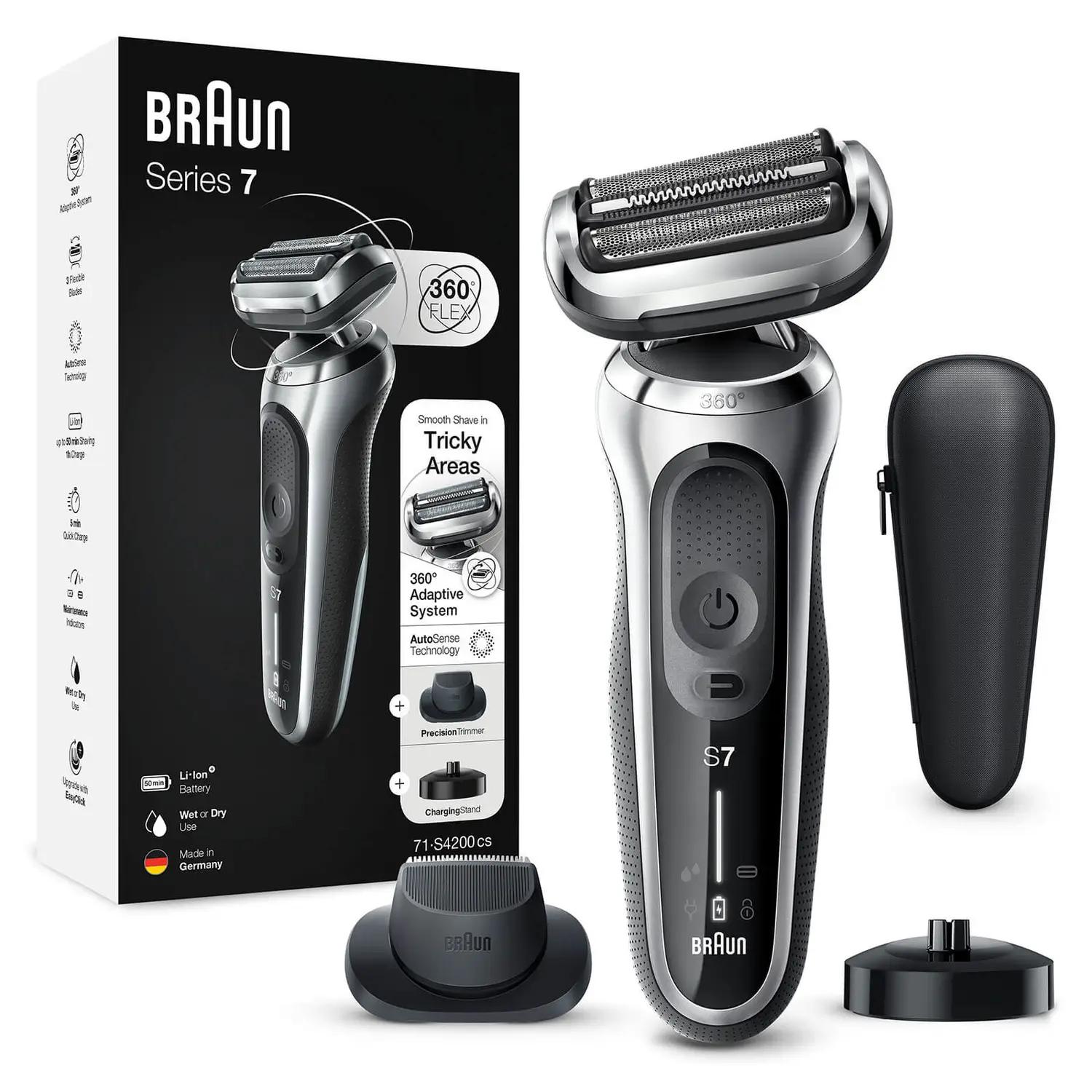 Braun Series 7 71-S4200cs Razor Black/Silver 71-S4200cs