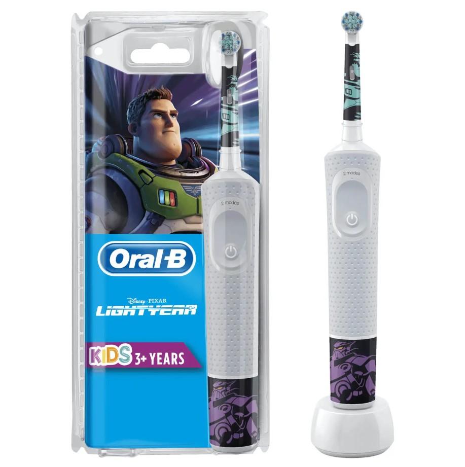 Oral-B 4210201434559 spazzolino elettrico Bambino Spazzolino rotante Multicolore Bianco