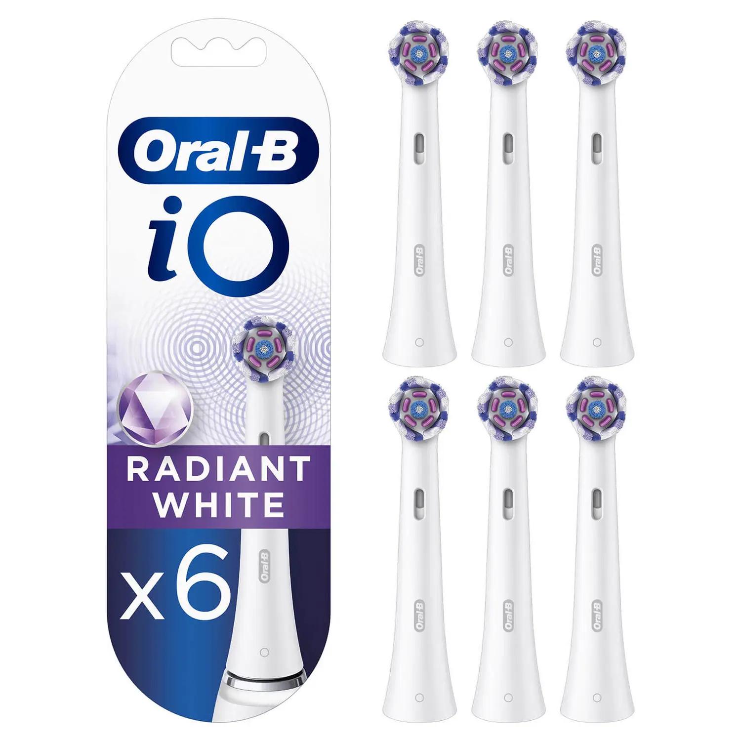 Oral-B 4210201434856 testina per spazzolino 6 pz Bianco