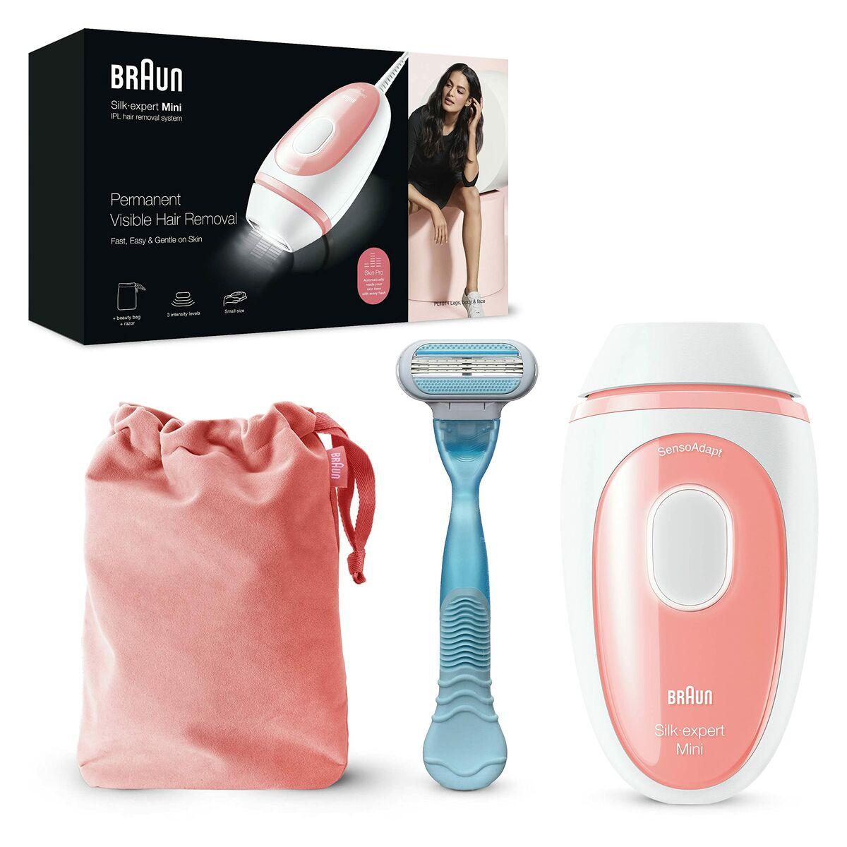 Braun Silk-expert Pro Silk-expert Mini Luce pulsata intensa (IPL) Rosa, Bianco