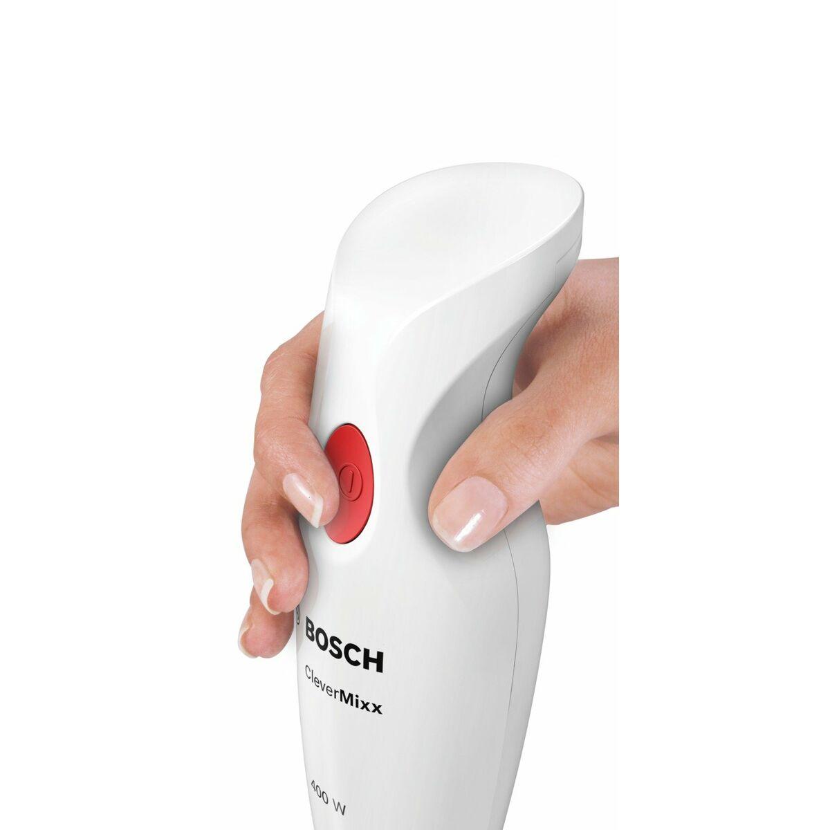 Frullatore ad Immersione BOSCH MSM24100 CleverMixx Bianco 400 W