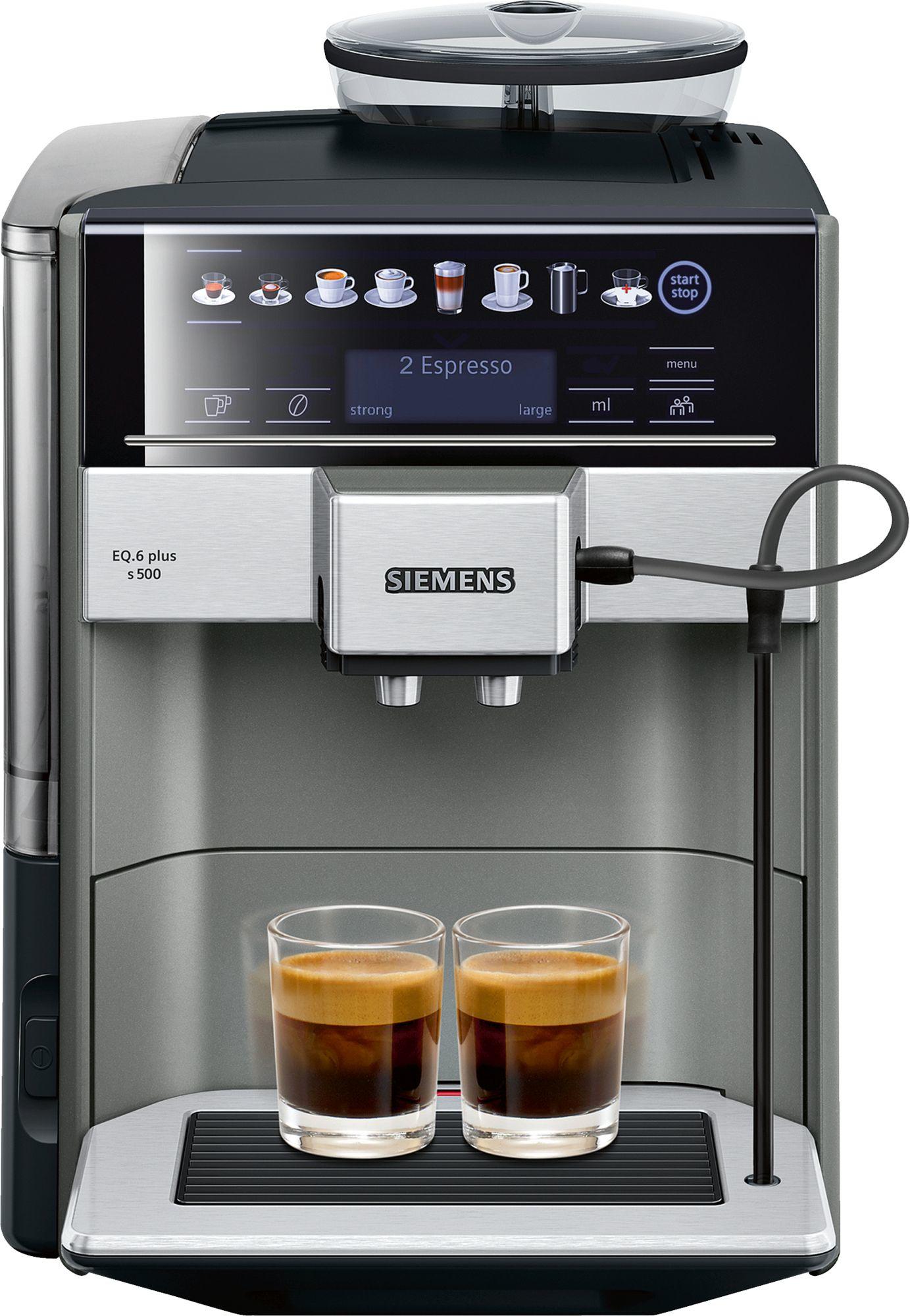 Caffettiera Super Automatica Siemens AG TE655203RW Nero Grigio Argentate 1500 W 19 Bar 2 Tazze 1,7 L