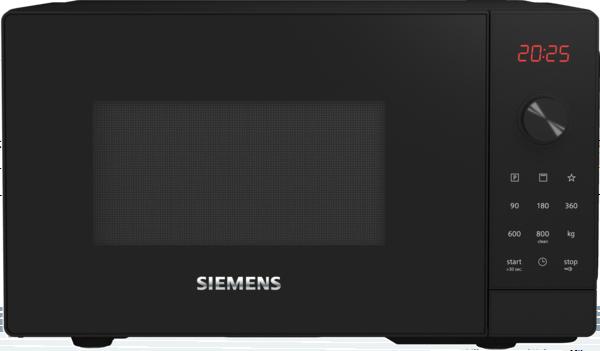 Siemens iQ300 FE023LMB2 forno a microonde Superficie piana Solo microonde 20 L 800 W Nero