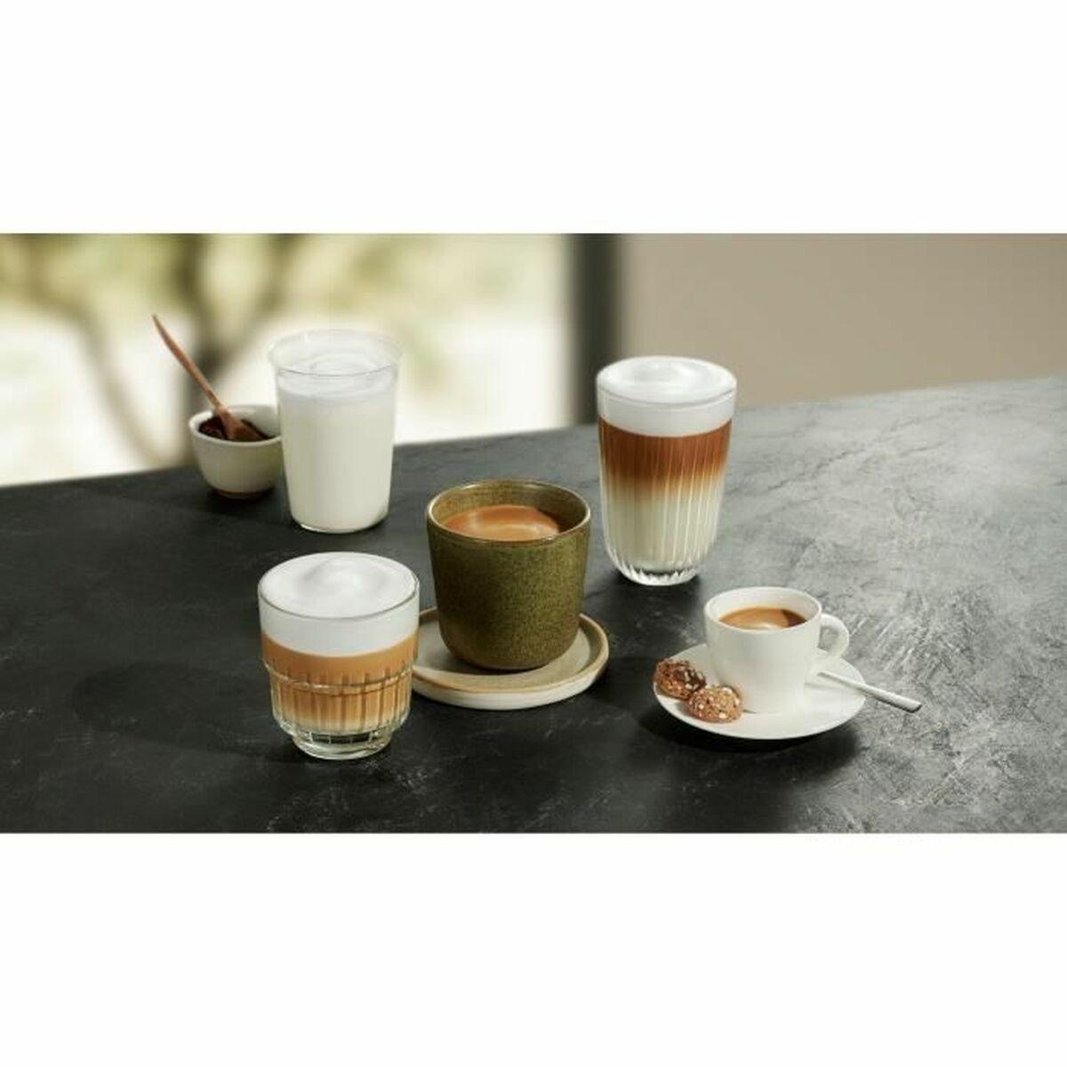 Siemens TF303E07 EQ.300 macchina da caffÃƒÂ¨ completamente automatica argento/nero