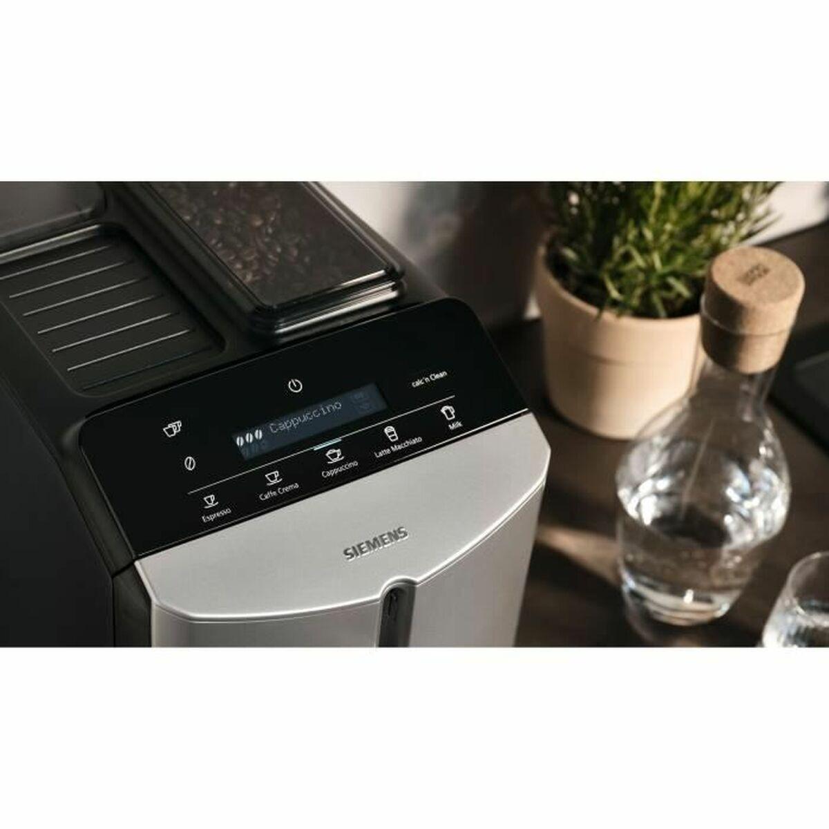 Siemens TF303E07 EQ.300 macchina da caffÃƒÂ¨ completamente automatica argento/nero