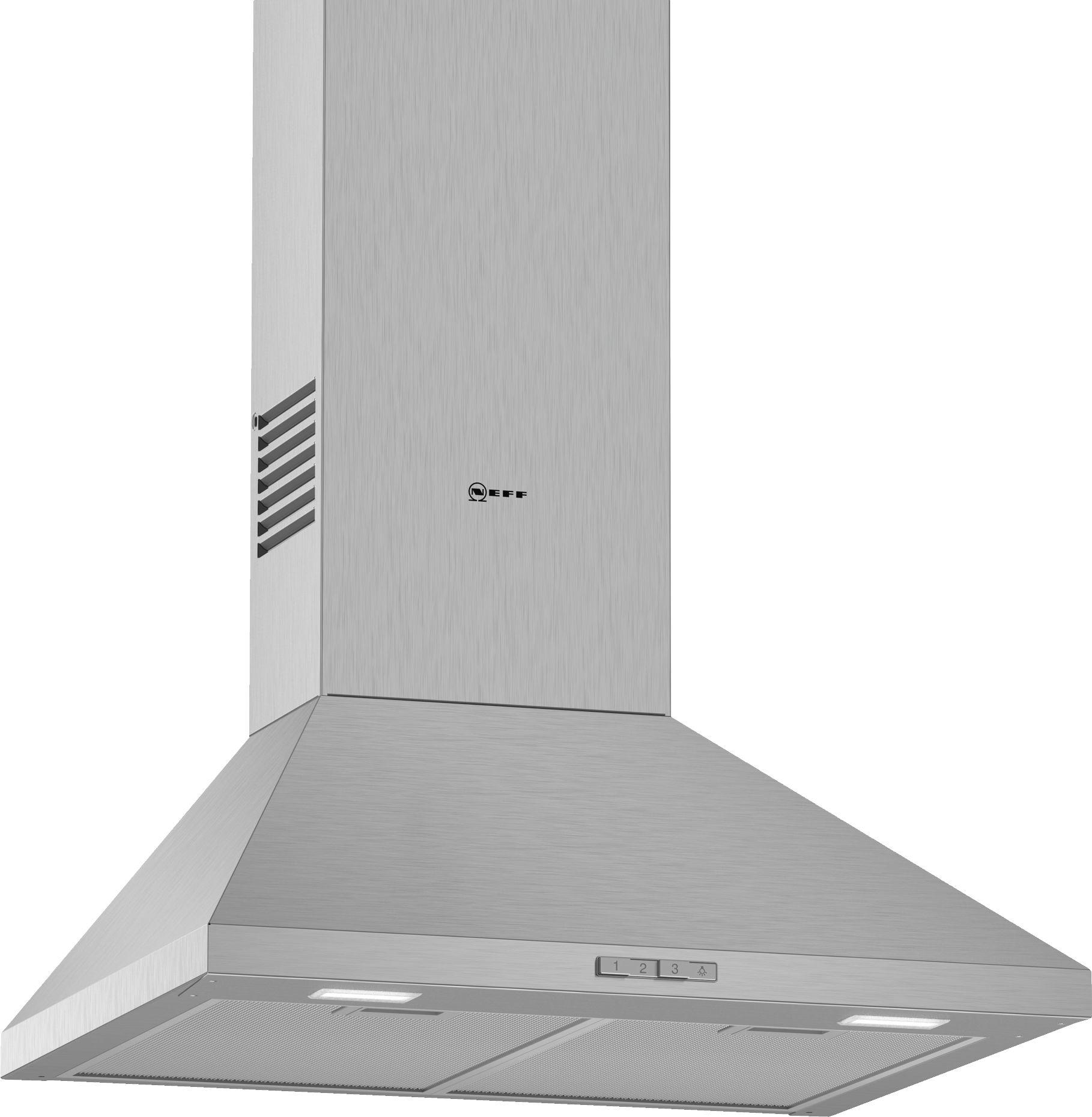 Neff DPBC620N Cappa aspirante a parete Acciaio inox C 360 m³/h