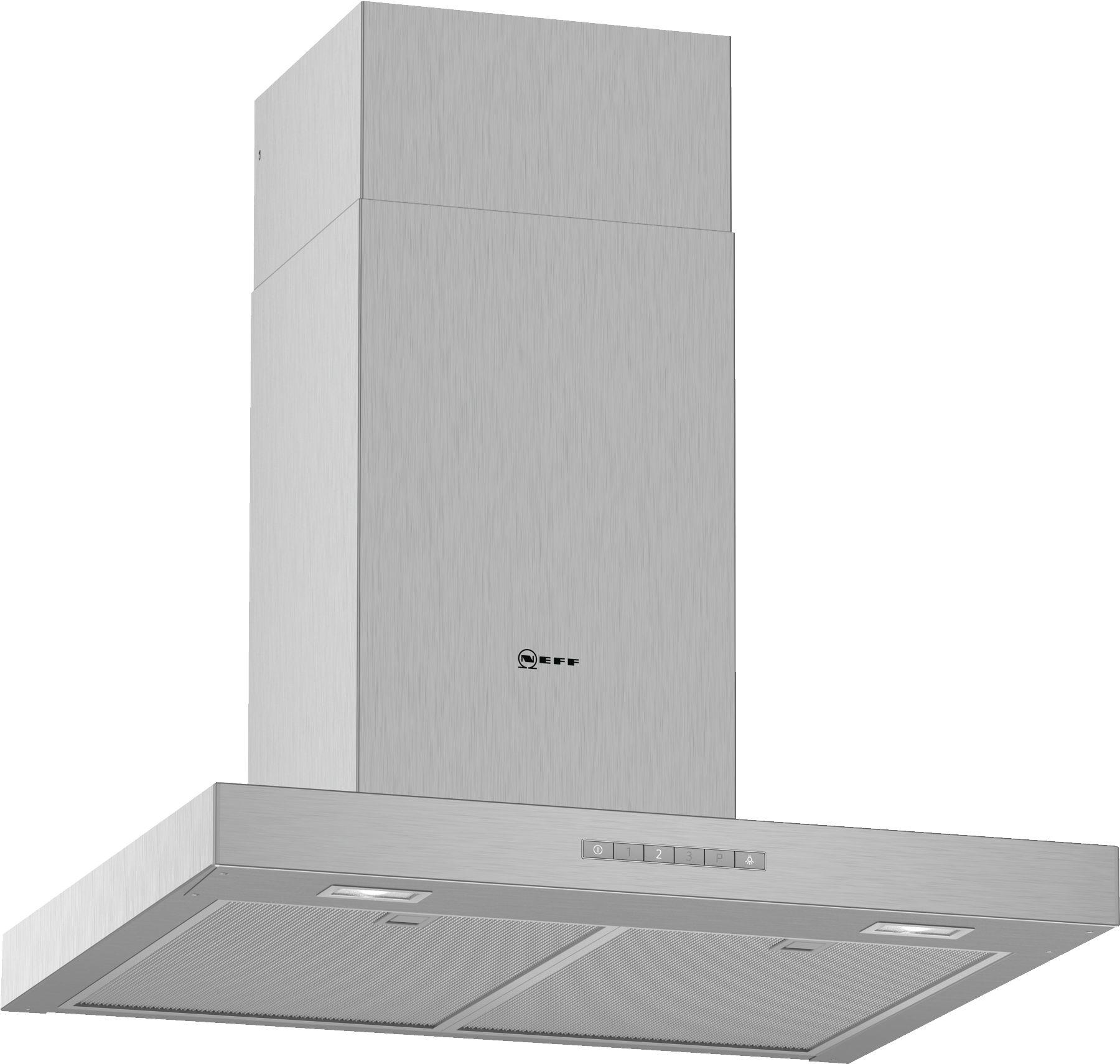 Neff D64BBE1N0 cappa aspirante Cappa aspirante a parete Acciaio inox 580 mÂ³/h A