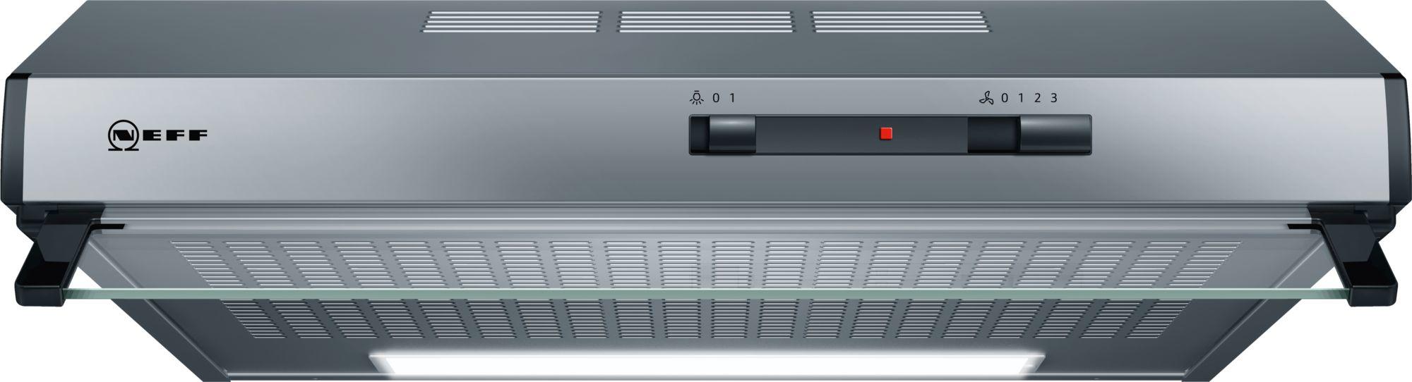 Neff DLAA600N Incassato Acciaio inox 250 m³/h