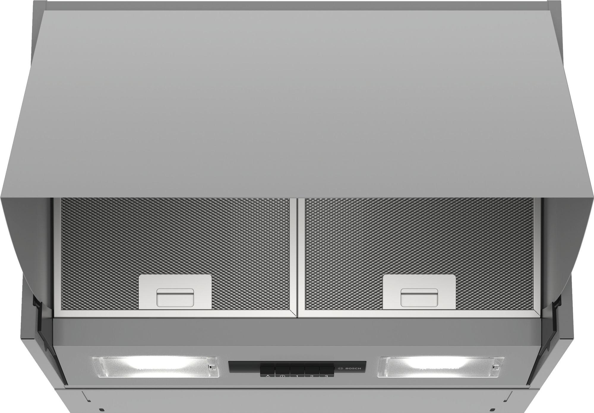 Bosch Serie 2 DEM66AC00 cappa aspirante Semintegrato (semincassato) Acciaio inox 625 mÂ³/h B