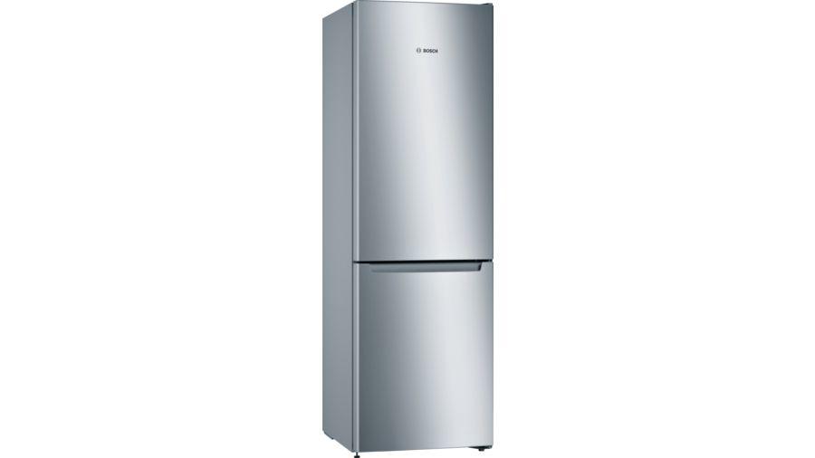 Bosch Serie 2 KGN33NLEB frigorifero con congelatore Libera installazione 282 L E Acciaio inossidabile
