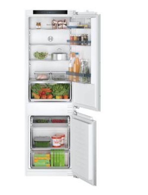 Bosch Serie 4 KIV86VFE1 frigorifero con congelatore Da incasso 267 L E Bianco