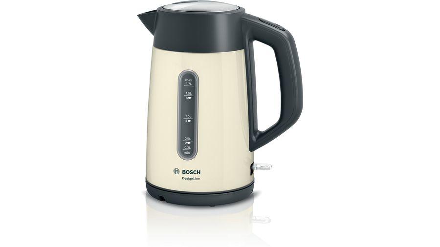 Bosch TWK4P437 bollitore elettrico 1,7 L 2400 W Beige, Nero