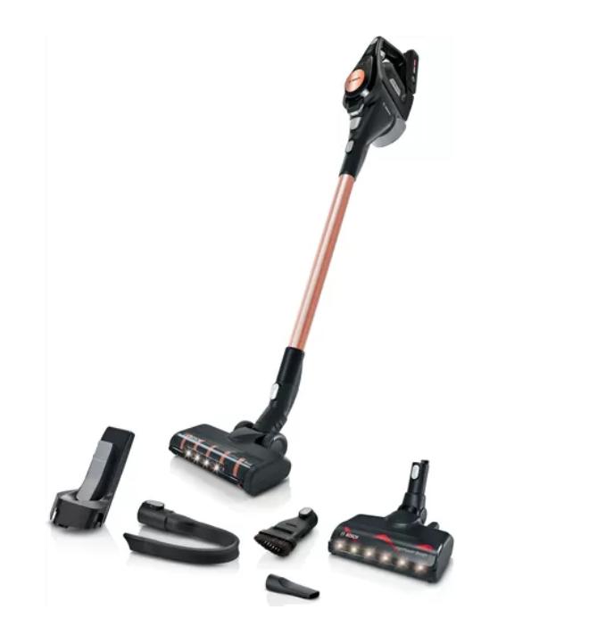 Bosch Serie 8 BCS8214PRQ scopa elettrica Aspirapolvere a bastone Batteria Secco Senza sacchetto 04 L Nero
