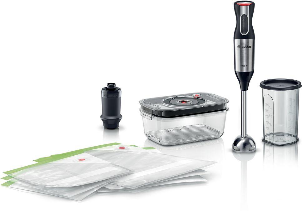 Bosch MS6CM61V2 Frullatore a immersione ErgoMixx Style 1000 W Inox
