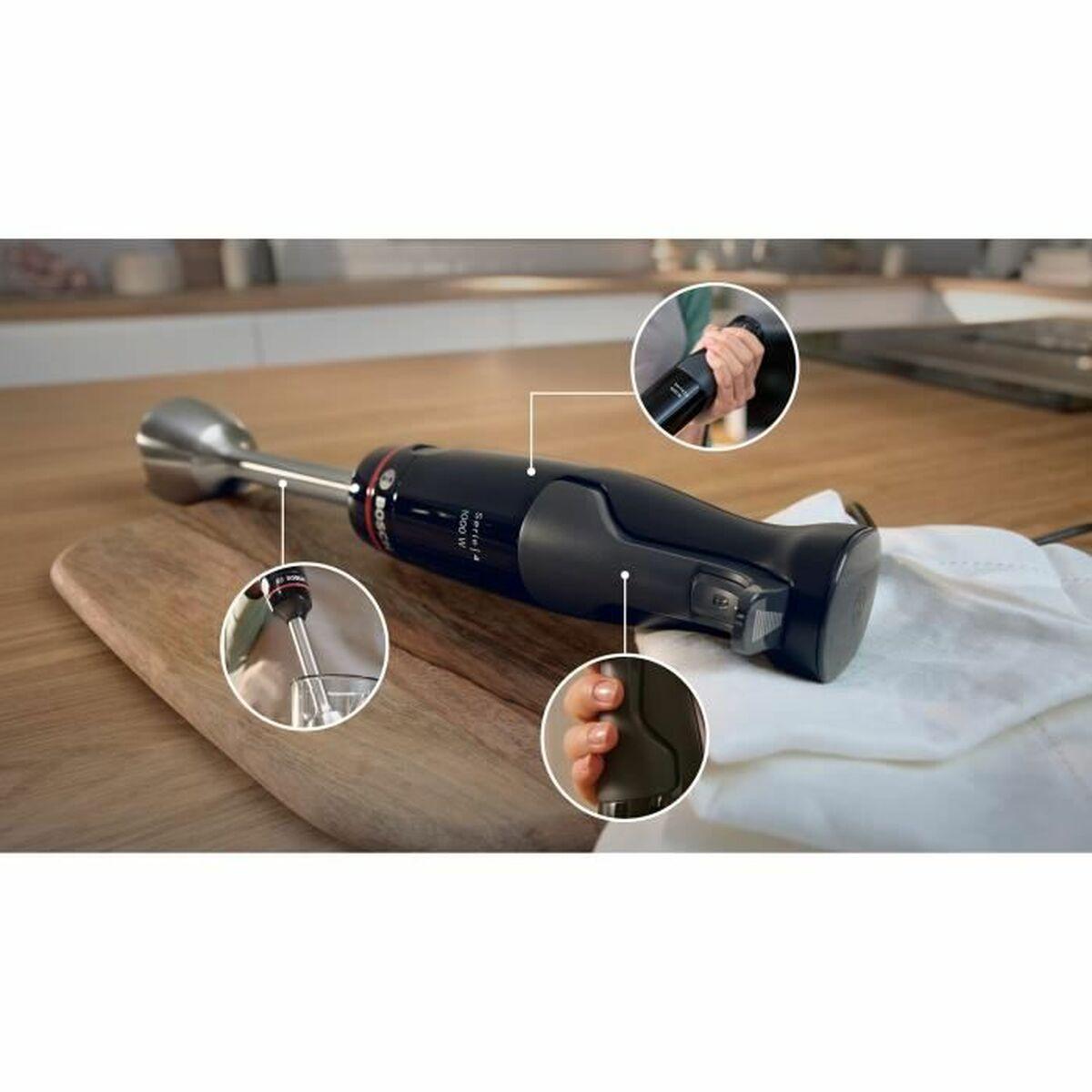 Frullatore a immersione Bosch MSM4B620 ErgoMaster Serie 4 1000W nero