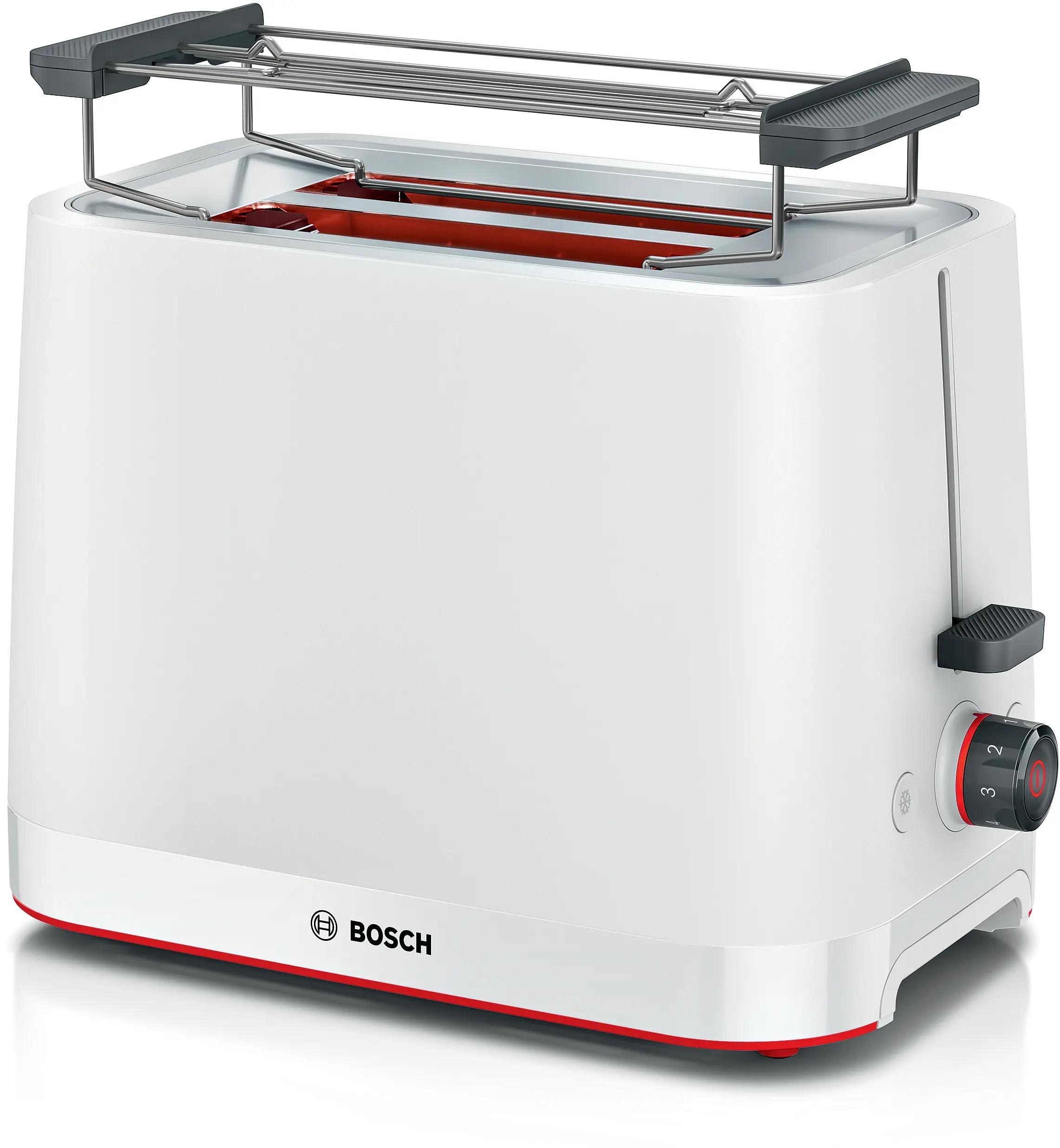 Bosch TAT3M121 tostapane 4 fetta/e 950 W Bianco