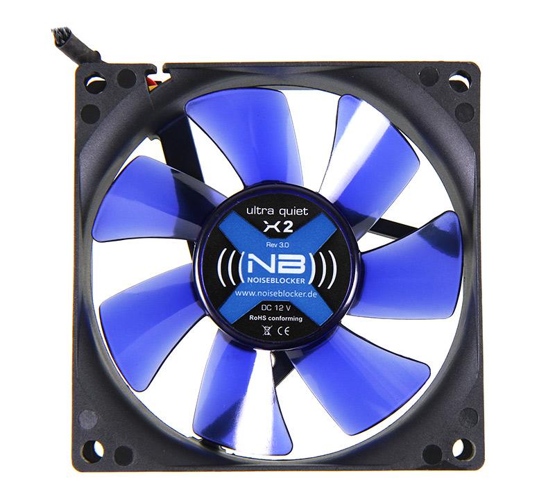 Noiseblocker BlackSilent Fan X2 - 80mm 1800rpm