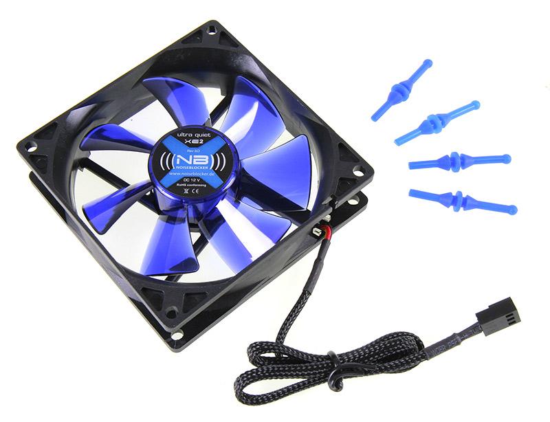 Noiseblocker BlackSilentFan XE2 Fan 1-pack 92 mm
