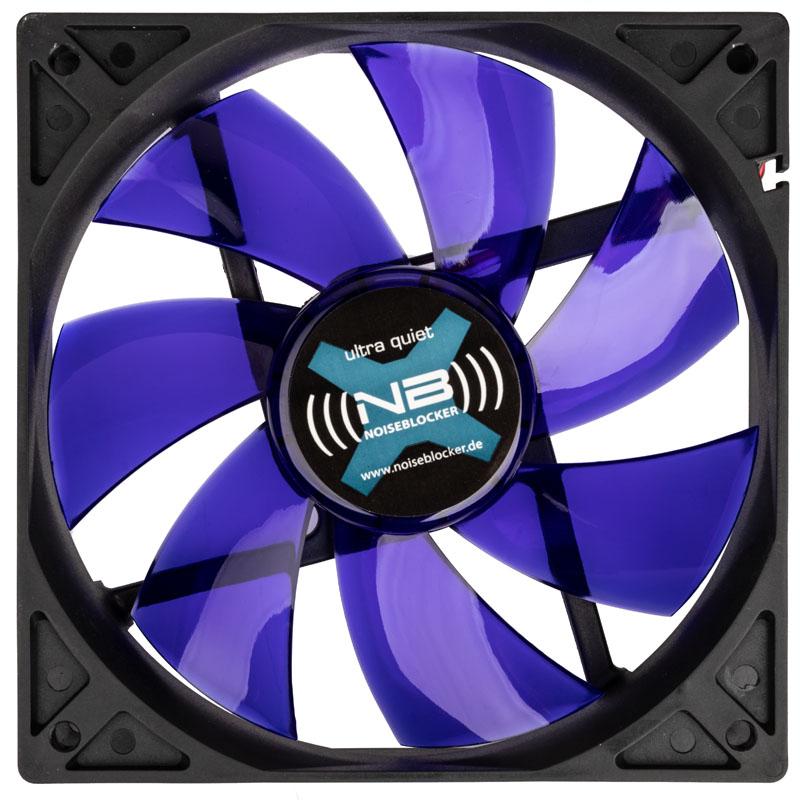Noiseblocker BlackSilentFan XL2 Case per computer Ventilatore 12 cm Nero (Noiseblocker BlackSilent Fan XL2 Fan - 120mm [1500rpm