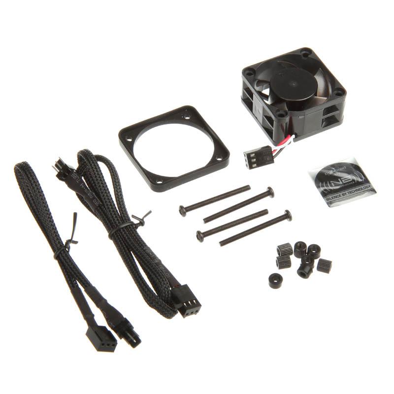 Noiseblocker BlackSilentPro PM-2 Case per computer Ventilatore 4 cm Nero (Noiseblocker BlackSilent Pro Fan PM2 - 40mm [3800rpm])
