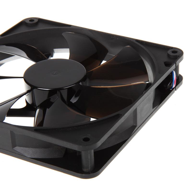 Noiseblocker NB-BlackSilent Pro Case per computer Ventilatore 14 cm Nero (Noiseblocker BlackSilent Pro Fan PK-PS - 140mm)
