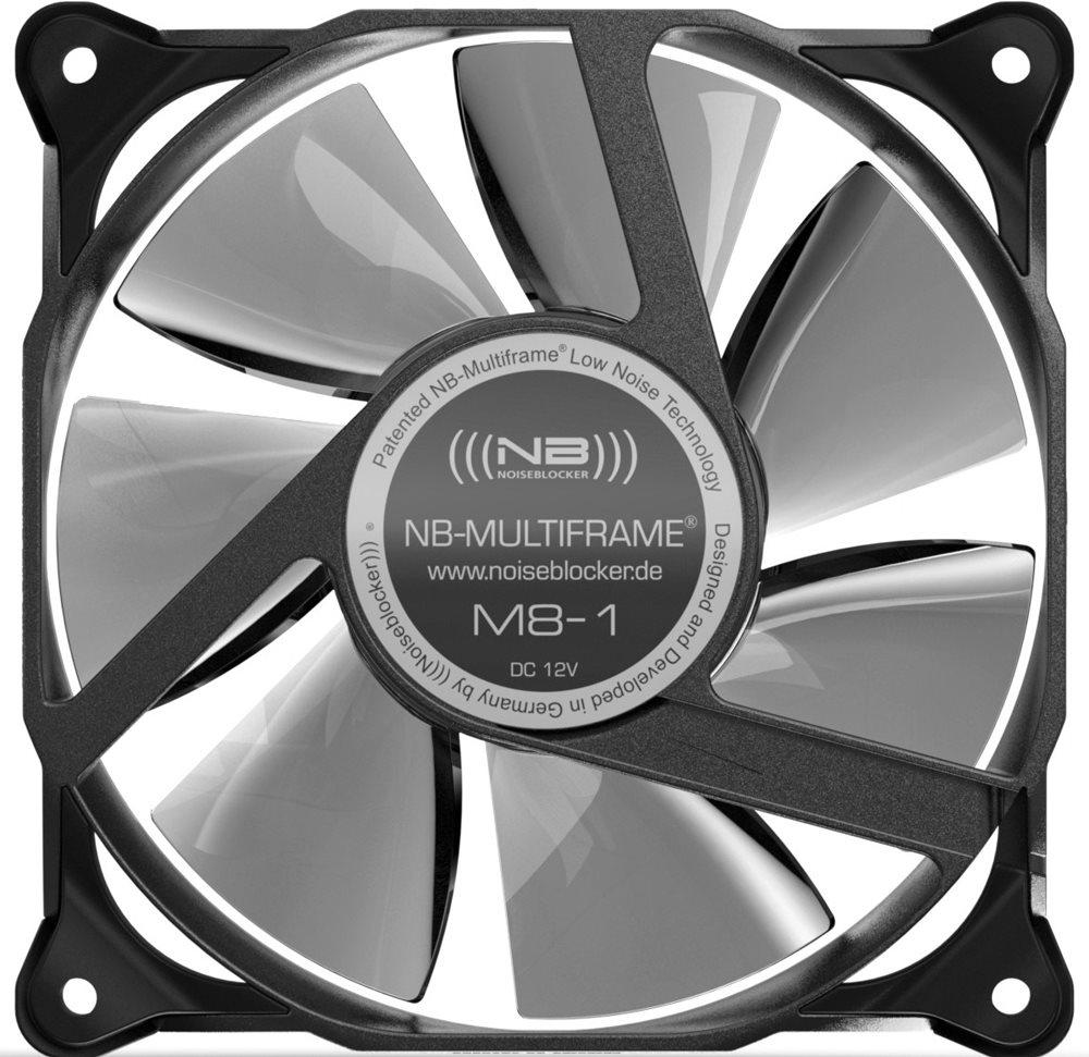 Ventola del case Noiseblocker NB-Multiframe M8-S3HS 80 mm (ITR-M8-S3 HS)